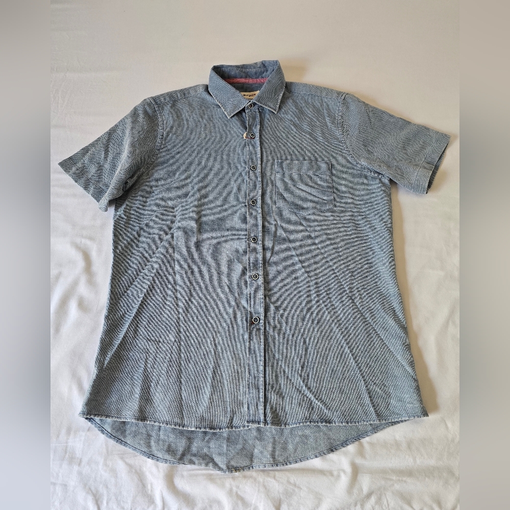 Casual Striped Button-Down Shirt for Men